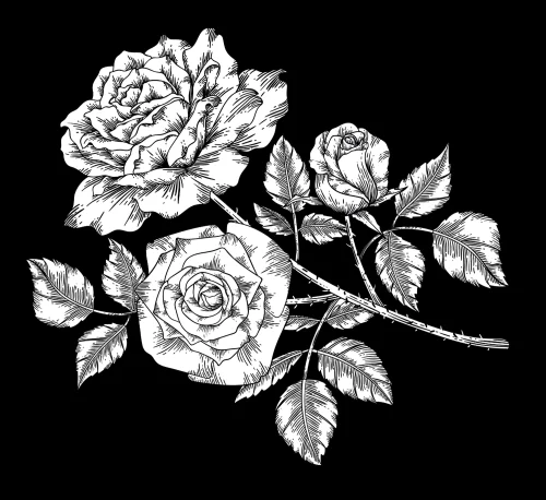 Цветок 006 (роза)