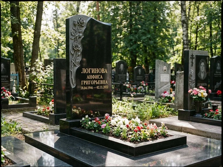 Памятник с барельефом — выполненная работа 10 в Томске
