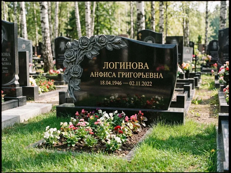 Памятник с барельефом — выполненная работа 22 в Томске