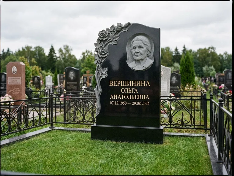 Памятник с барельефом — выполненная работа 39 в Томске