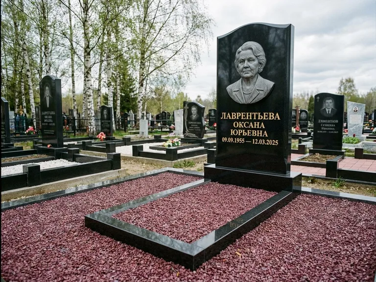 Памятник с барельефом — выполненная работа 47 в Томске