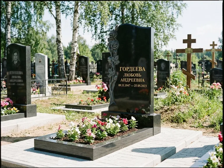 Памятник с барельефом — выполненная работа 4 в Томске