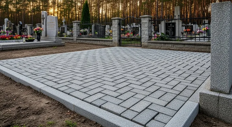 Выполненная работа по благоустройству участка, ПМ043 в Томске
