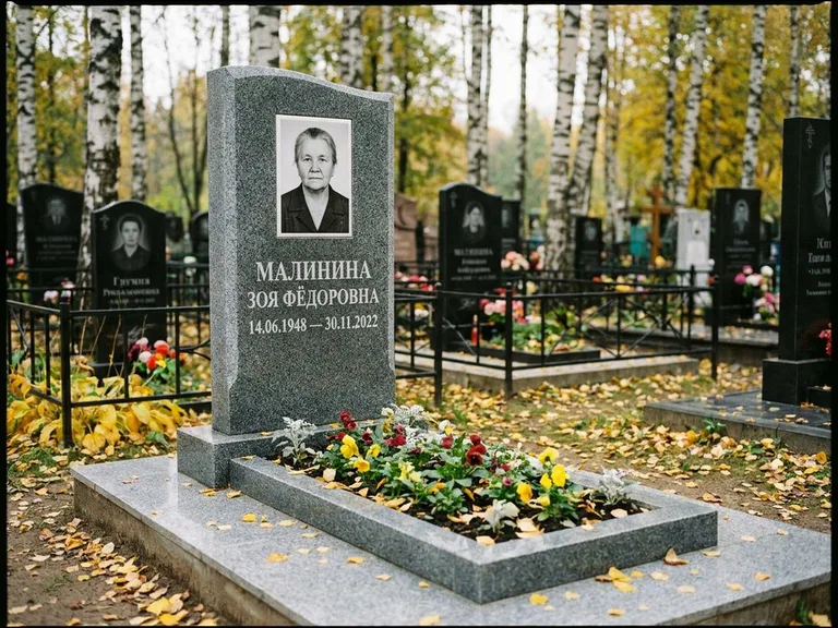 Прямоугольный керамический портрет — работа «Малинина» в Томске