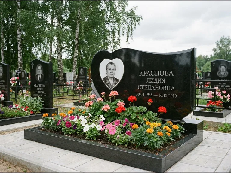 Портрет в форме сердца — работа «Краснова» в Томске