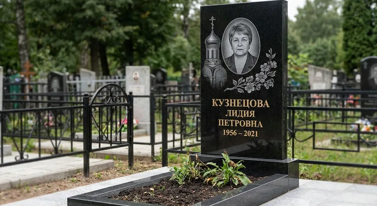 Памятник с художественной гравировкой, Памятники мастерской «Мастер Каменев» на кладбищах Нижнего Новгорода
