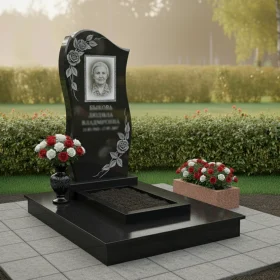 Мемориальный комплекс Гранитный вертикальный - ПН124