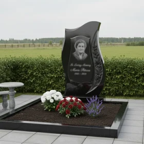Мемориальный комплекс Гранитный вертикальный - ПН127