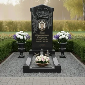 Мемориальный комплекс Гранитный вертикальный - ПН132