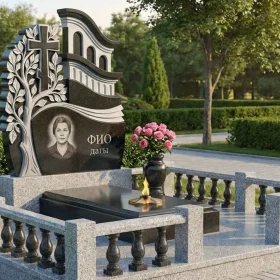 Элитный православный гранитный памятник ПН438