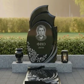 Светский вертикальный памятник с мемориальным комплексом - ПН461