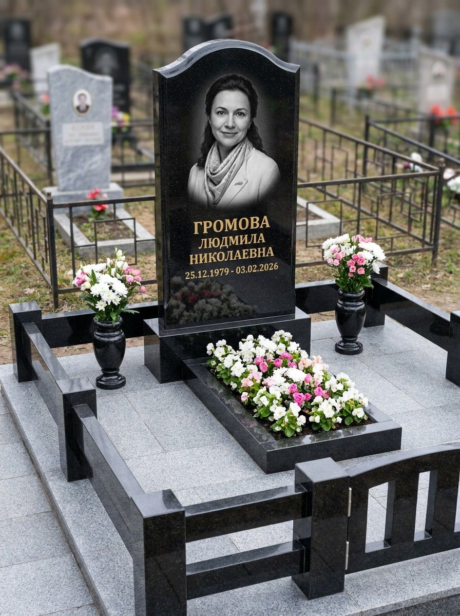 Портрет на памятнике в Томске — Чёрно-белый портрет подготовили под станок — гравировка на стеле