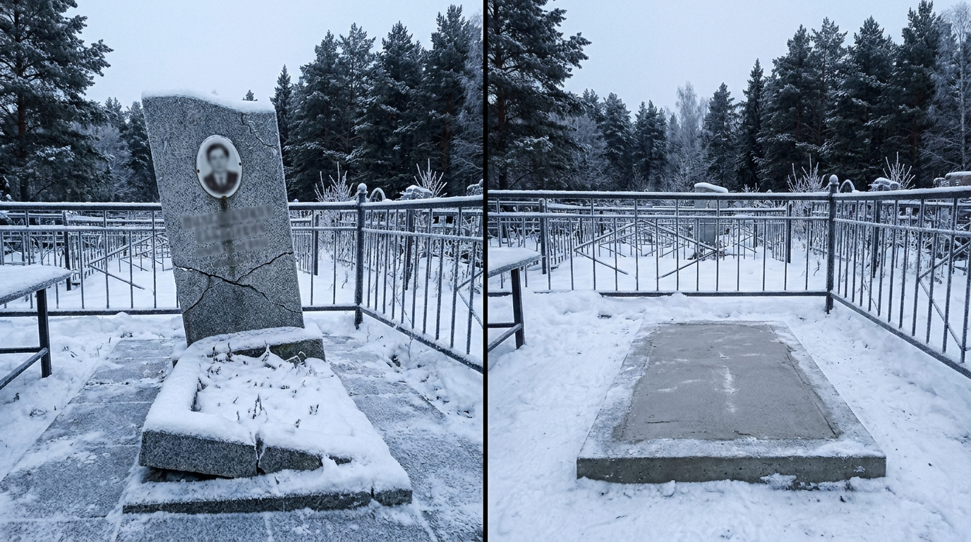 Демонтаж памятника в Томске — пример 1