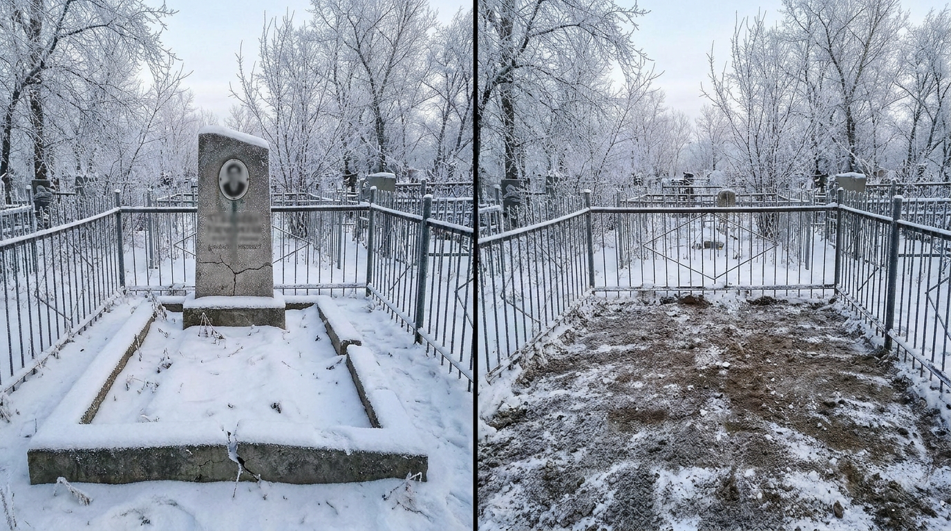 Демонтаж памятника в Томске — пример 2