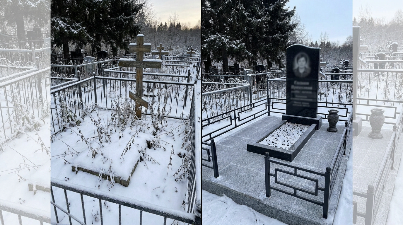 Памятник под ключ в Томске — пример 1