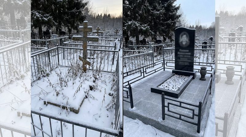 Памятник под ключ в Томске — пример 1