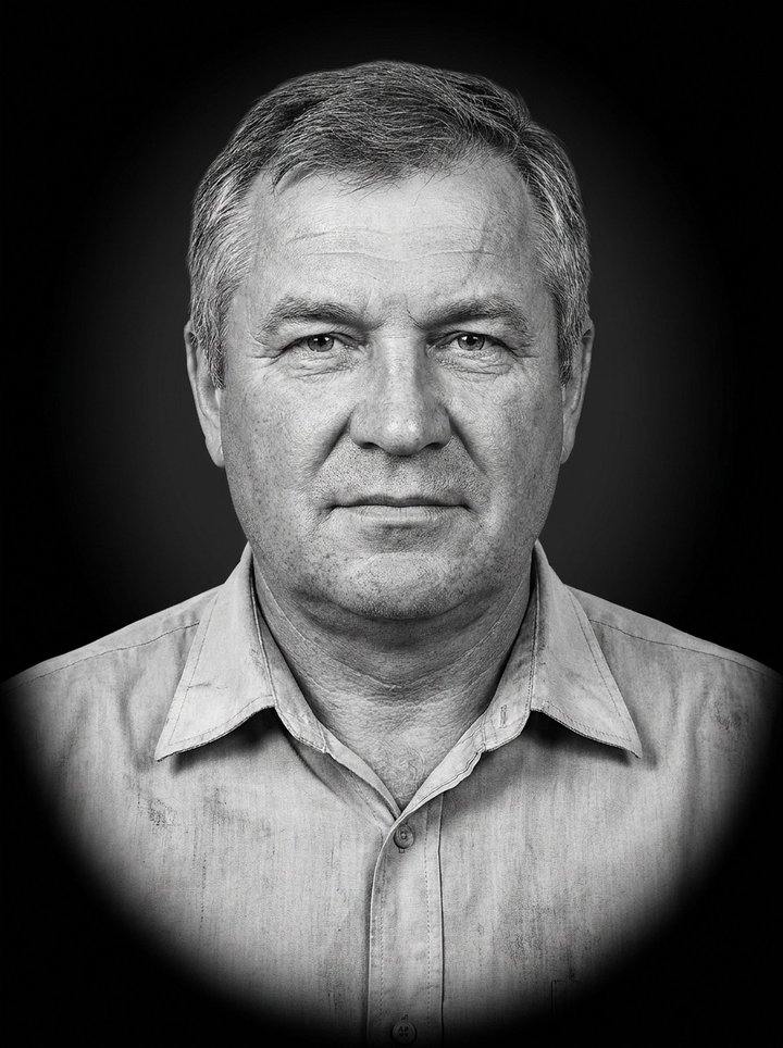 Подготовили портрет под гравировку